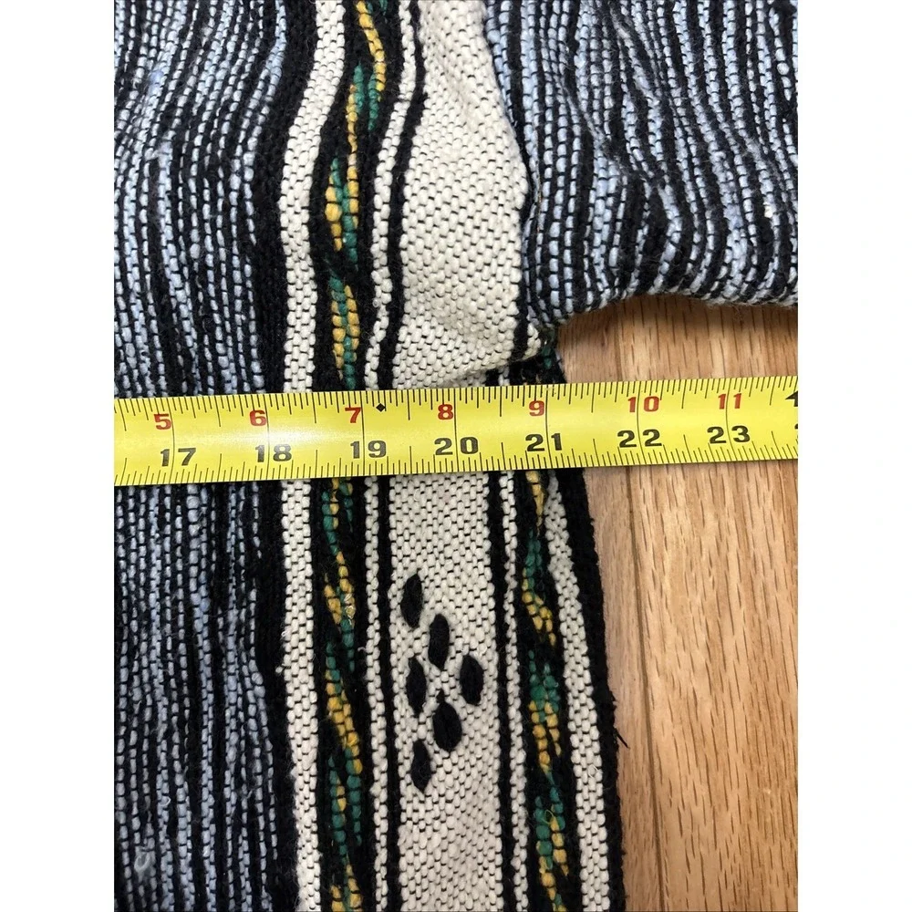 Djellaba Striped Pattern Cardigan with‎ Toggle Button Closure & Pockets